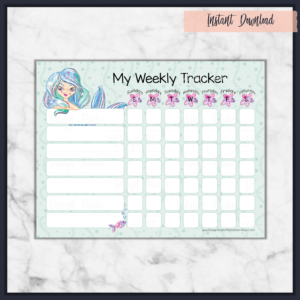 Mermaid Weekly Tracker